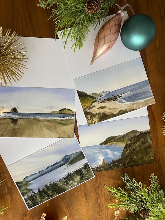 Landscape Card Set 2- 4 cards