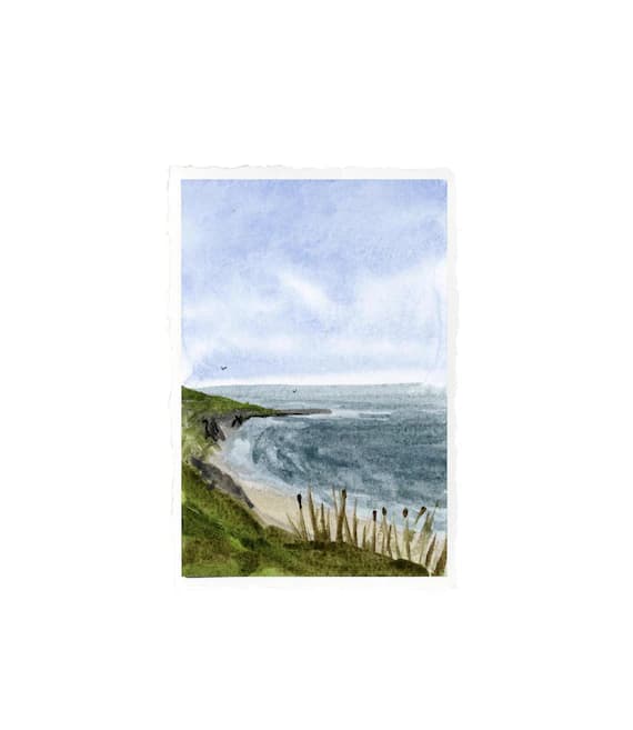 Original 4x6 Deckled Edge Landscape- Bruhel Pt. California
